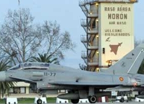 Un cazabombardero 'Eurofighter' del Ejército se estrella en Morón