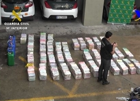 Cinco detenidos y 900 kilos de cocaína incautados a una red dedicada a tráfico de drogas y blanqueo