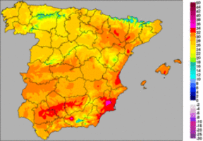 Cielos poco nubosos y temperaturas sin cambios hoy en Andalucía