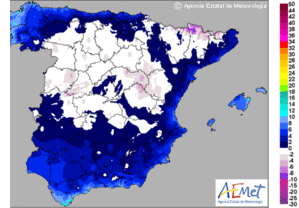 Cielos poco nubosos y temperaturas mínimas en ligero ascenso en Andalucía