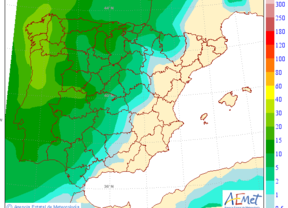 Cielos con intervalos nubosos y temperaturas con pocos cambios en Andalucía