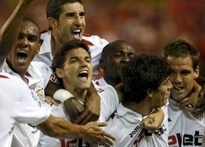 El Sevilla contraataca a Durán... ¡en el Camp Nou! con lema 'orgullosos de Andalucia' en su camiseta