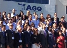 El Príncipe de Asturias inaugura las instalaciones ampliadas de la firma AGQ Labs  
