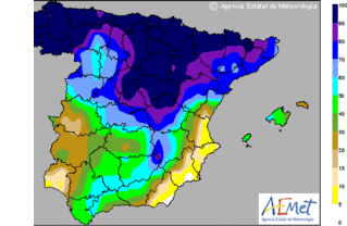 Intervalos nubosos y rachas de viento que pueden ser muy fuertes en Almería