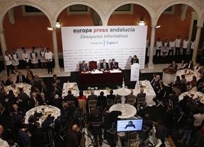 Más de 300 personas en la inauguración de los desayunos informativos de Europa Press y Fundación Cajasol en Sevilla