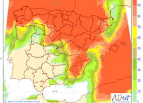 Cielos nubosos en Almería y posibles precipitaciones en sierras orientales