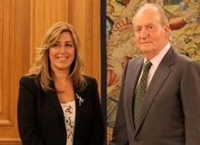 Susana Díaz mantendrá este lunes un nuevo encuentro con el Rey en el Palacio de la Zarzuela