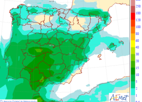 Alerta amarilla por lluvias y tormentas en Huelva, Córdoba, Sevilla y Jaén