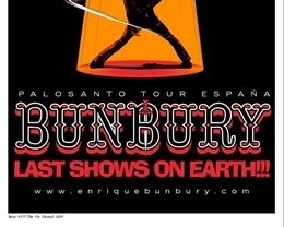 Bunbury actuará en Sevilla el 18 de diciembre