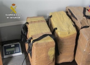 La Guardia Civil interviene 227 kilos de cocaína en Algeciras ocultos en un contenedor de bananas