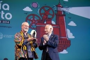 El director y actor Terry Gilliam, Premio 'Almería, tierra de cine'