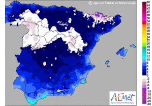Vientos muy fuertes en el sur de Cádiz y ascenso de las temperaturas mínimas