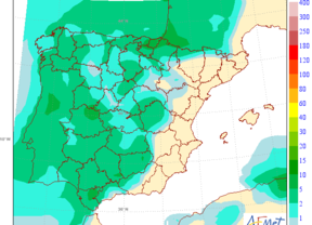 Intervalos nubosos  y temperaturas en ascenso en Andalucía