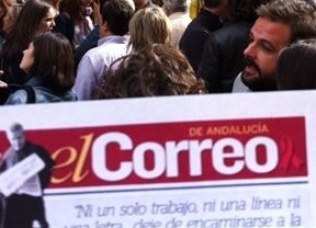La plantilla de 'El Correo de Andalucía' inicia un encierro indefinido en la redacción 