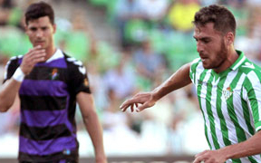 El Betis gana (4-3) al Valladolid en el minuto 91