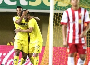 El Villarreal acaba con la resistencia del Almería (2-0) con los goles de Uche