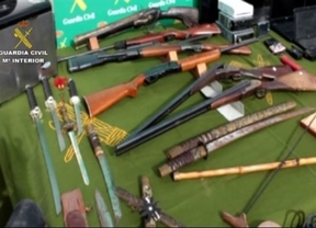 Diez detenidos de un grupo dedicado al robo y tráfico de armas en Córdoba