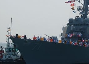 El 'USS Ross' ya está en la Base Naval de Rota