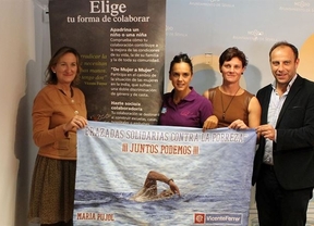 Las nadadoras sevillanas María Pujol y Miriam Gómez cruzarán el Estrecho para una campaña solidaria
