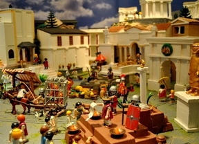 Navidad en Tomares con el Belén de 'Playmobil' más grande de España 
