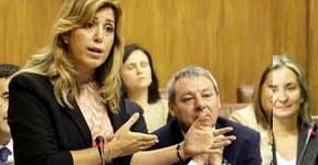 Susana Díaz afirma que 'en absoluto' contempla un adelanto electoral en Andalucía