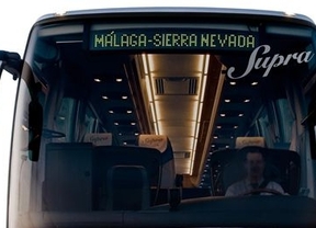 El 'Bus de la Sierra' conecta Málaga con la estación de Sierra Nevada