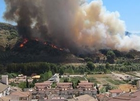 Declarado un incendio forestal en Cenes de la Vega (Granada)