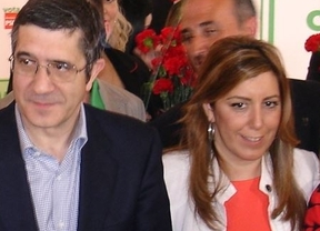 Susana Díaz se reúne en Sevilla con Patxi López horas después de renunciar a liderar el PSOE