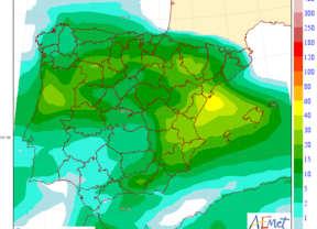 Meteorología avisa de chubascos localmente fuertes