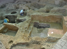 Descubierta una piscina romana del siglo I en pleno centro histórico de Carmona