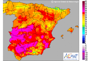Temperaturas máximas en ascenso, con 37 grados en Córdoba y Sevilla
