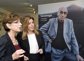 Díaz visita la Fundación José Saramago en Lisboa