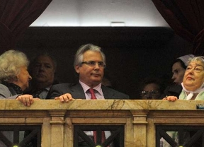 Cristina Fernández y los legisladores homenajearon al juez Garzón