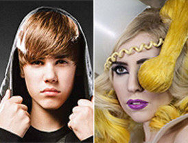 Justin Bieber y Lady Gaga, entre los más 'retuiteados' del año