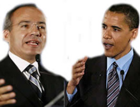 Calderón y Obama se reunirán el próximo lunes