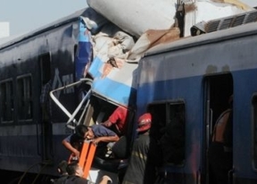 Un tren chocó en la estación de Once y hay 340 heridos 