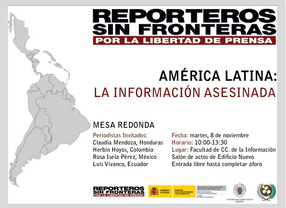 RSF advierte: Latinoamérica, la tumba del periodismo