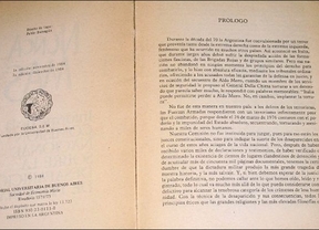 Confirman que ninguna edición del "Nunca Más" tuvo prólogo firmado por Ernesto Sábato