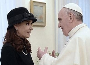 Cristina viaja hacia Italia a reunirse con el Papa Francisco