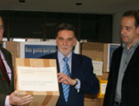 La Delegación del Gobierno recoge más de 8.000 kilogramos de alimentos para donarlos