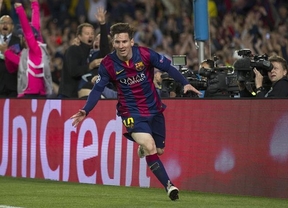 Messi volvió a hacer de las suyas ante el Bayern Munich 