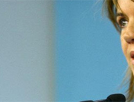 Cospedal reitera la denuncia de Camps e insiste en vincular al Gobierno en la trama Gürtel