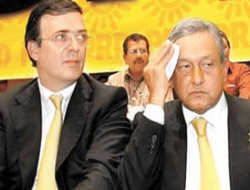 Afirma Ebrard que puede conseguir mayor respaldo que López Obrador