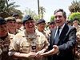 Visita sorpresa de Gordon Brown a Irak