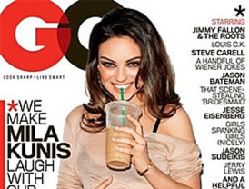 Mila Kunis saca su lado más picante en la revista 'GQ'