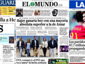 Rajoy, mayoría absoluta: los sondeos publicados este domingo dan por derrotado ya a Zapatero