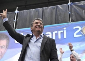 Urribarri recibió el apoyo de sindicatos y de Julio De Vido para su precandidatura presidencial