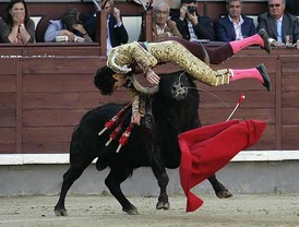 El torero José Tomás está 'muy grave' tras severa cornada