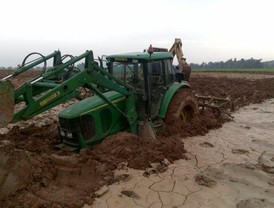 Asaja pide ayuda a la Junta en zonas inundadas próximas a cauces