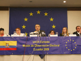 UE criticó la falta de equidad en las elecciones en Ecuador